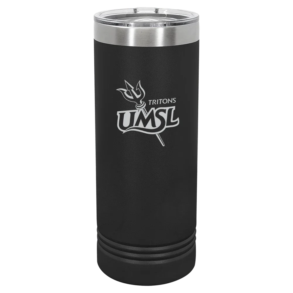University of Missouri-St. Louis Polar Camel 22 oz. Skinny Tumbler with Slider Lid