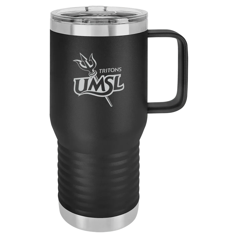 University of Missouri-St. Louis Polar Camel 20 oz. Travel Mug with Slider Lid