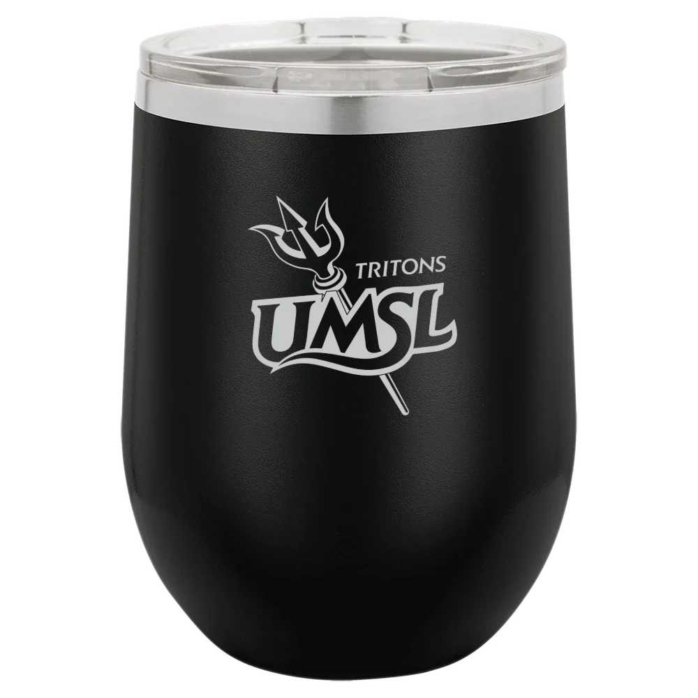 University of Missouri-St. Louis Polar Camel 12 oz. Stemless Wine Tumbler