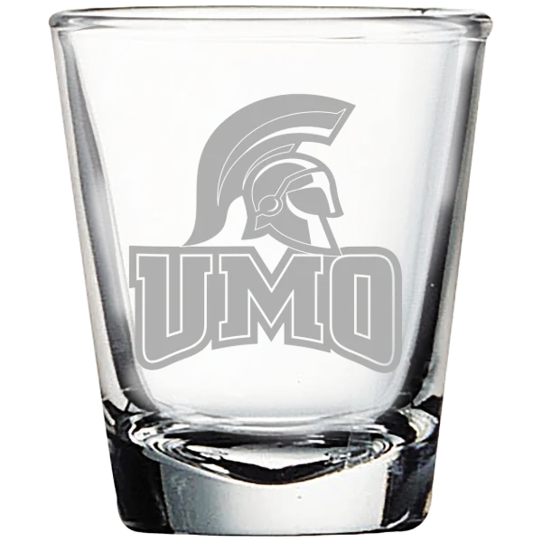 University of Mount Olive Polar Camel 1.7 oz. Shot Glass