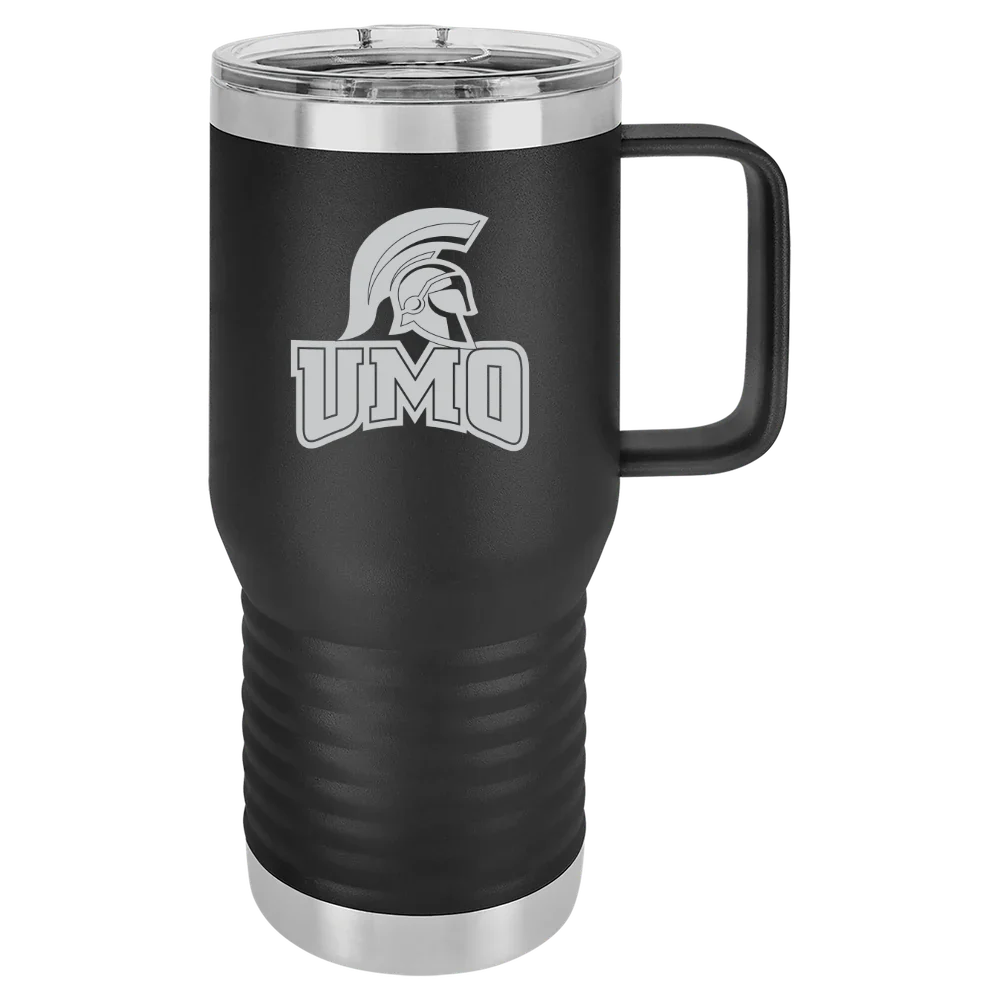 University of Mount Olive Polar Camel 20 oz. Travel Mug with Slider Lid