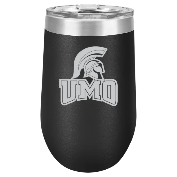 University of Mount Olive Polar Camel 16 oz. Stemless Wine Tumbler