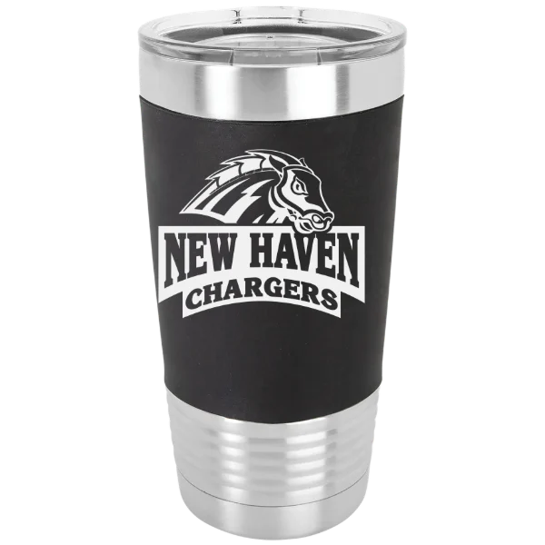 University of New Haven Polar Camel 20 oz. Silicone Grip Tumbler with Standard Lid
