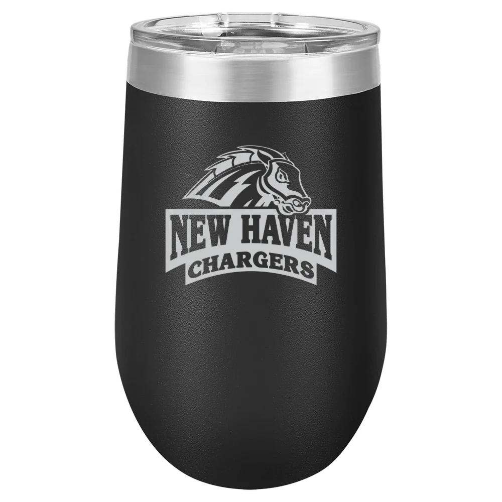University of New Haven Polar Camel 16 oz. Stemless Wine Tumbler