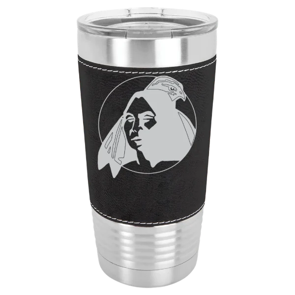 University of North Carolina at Pembroke Polar Camel 20 oz. Leatherette Grip Tumbler with Standard Lid