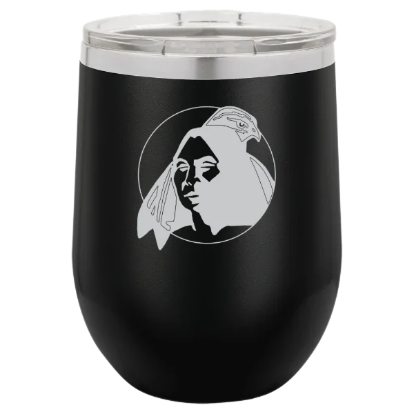 University of North Carolina at Pembroke Polar Camel 12 oz. Stemless Wine Tumbler