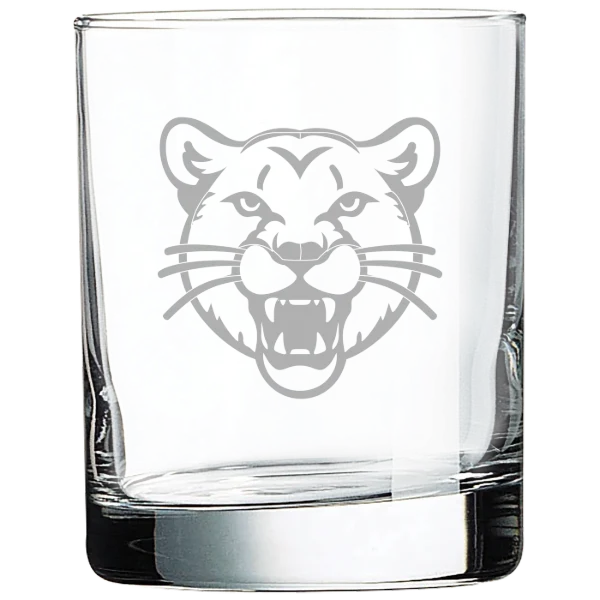 University of Pittsburgh, Johnstown Polar Camel 10 1/2 oz. On The Rocks Glass