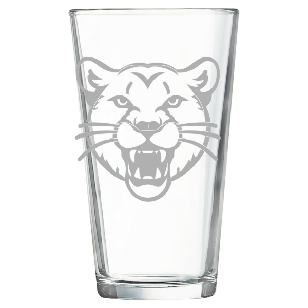 University of Pittsburgh, Johnstown Polar Camel 16 oz. Pint Mixing Glass