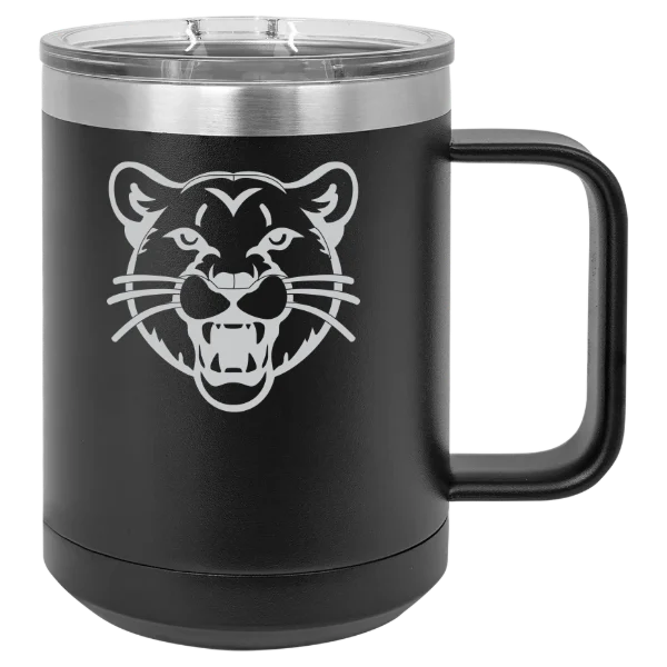 University of Pittsburgh, Johnstown Polar Camel 15 oz. Mug with Slider Lid