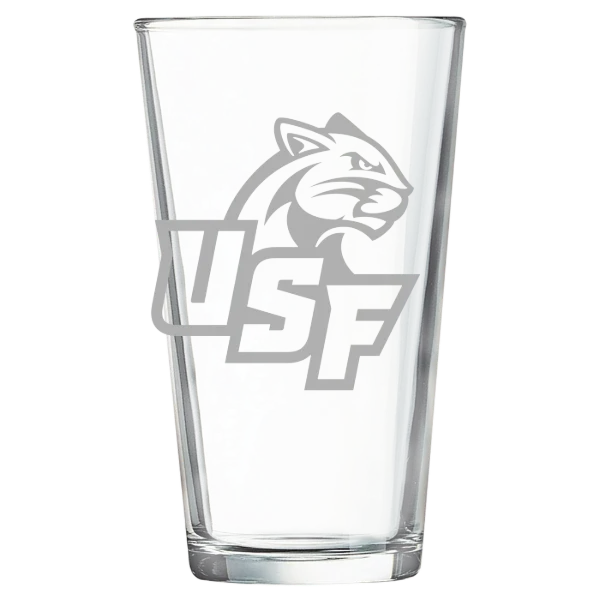 University of Sioux Falls Polar Camel 16 oz. Pint Mixing Glass