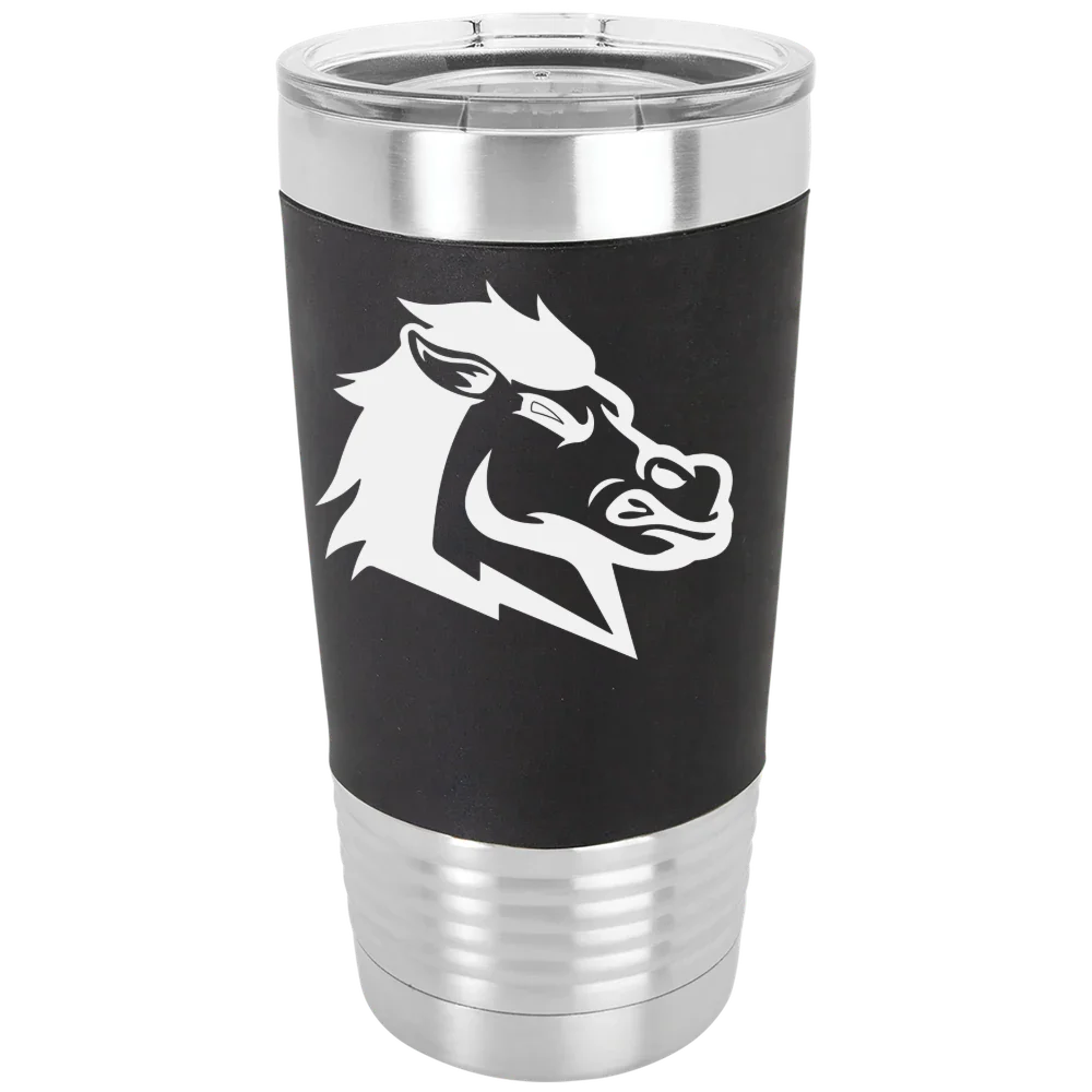 University of South Carolina Aiken Polar Camel 20 oz. Silicone Grip Tumbler with Standard Lid