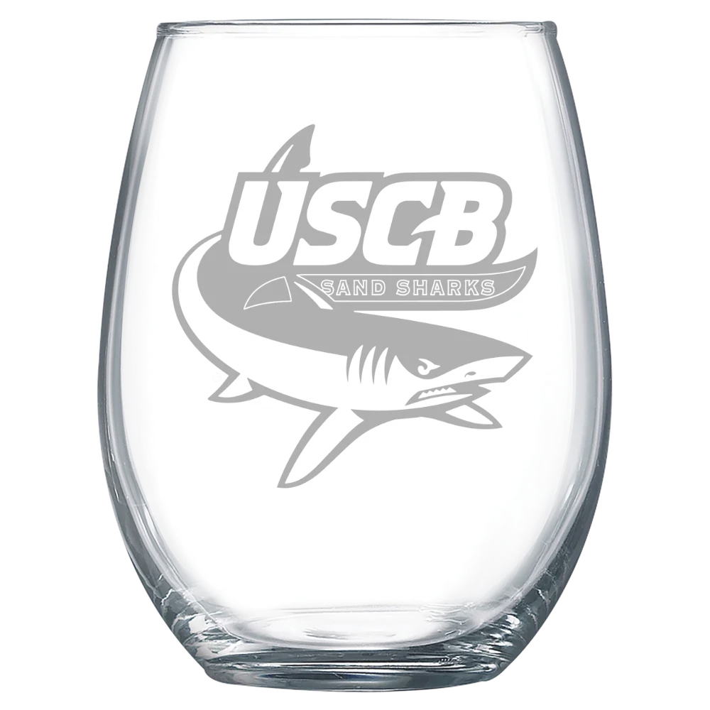 University of South Carolina Beaufort Polar Camel 15 oz. Stemless Wine Glass