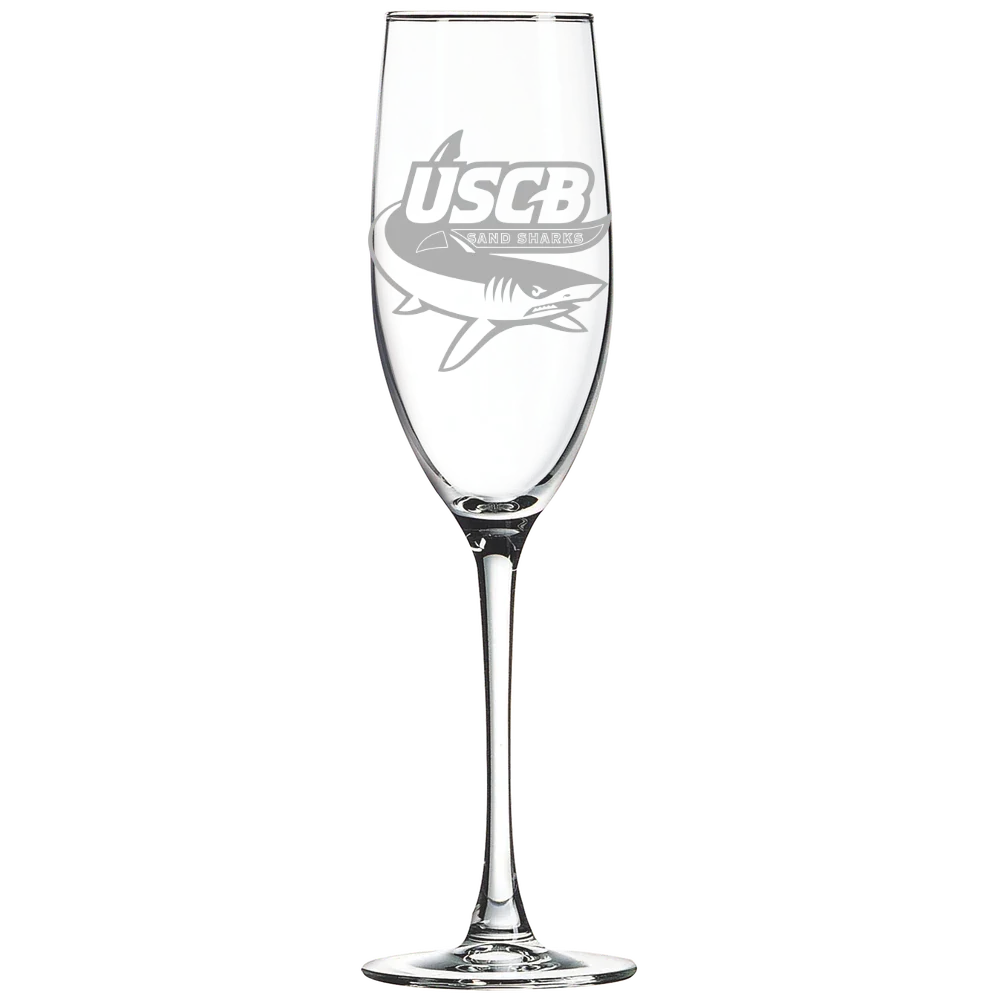 University of South Carolina Beaufort Polar Camel 8 oz. Champagne Flute