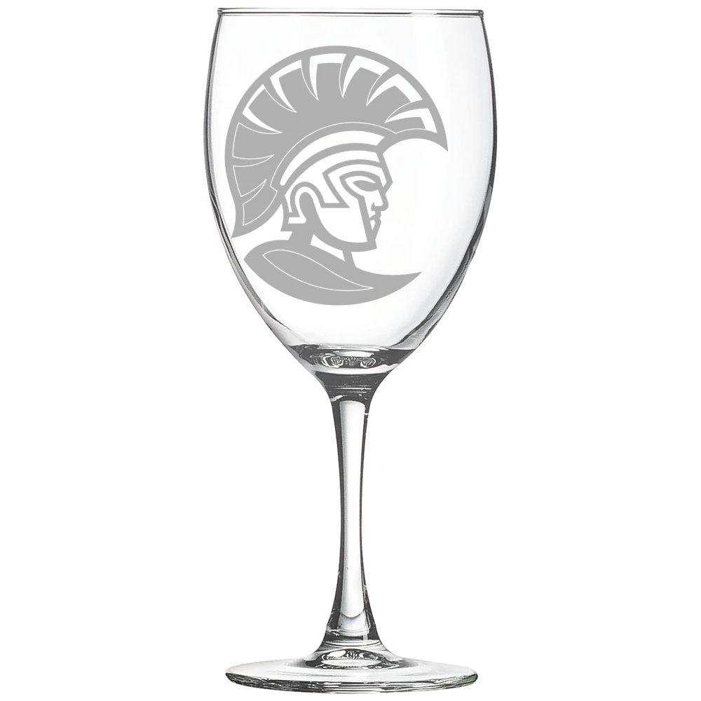 University of Tampa Polar Camel 10 1/2 oz. Wine Glass