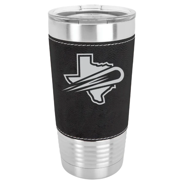 University of Texas at Dallas Polar Camel 20 oz. Leatherette Grip Tumbler with Standard Lid