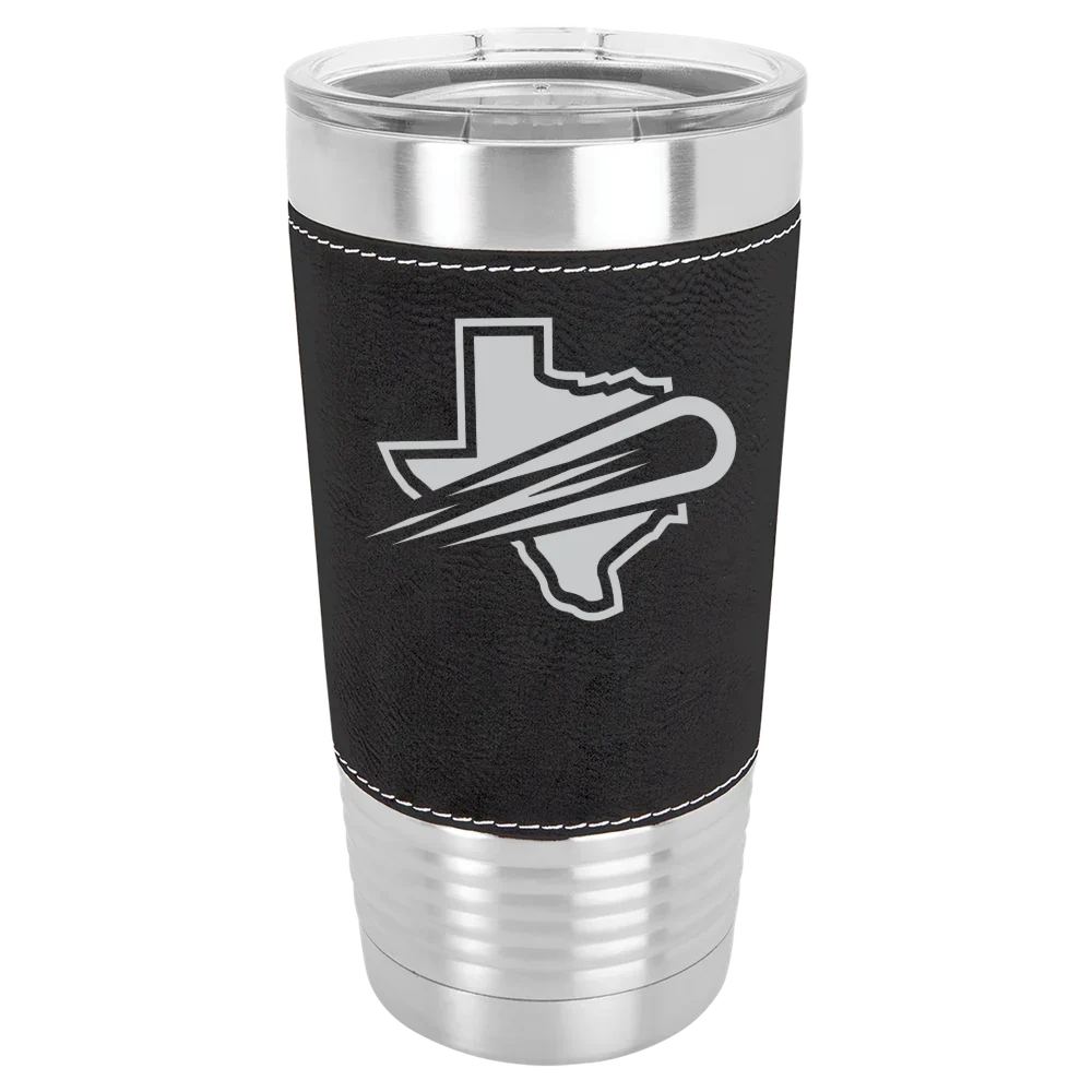 University of Texas at Dallas Polar Camel 20 oz. Leatherette Grip Tumbler with Standard Lid