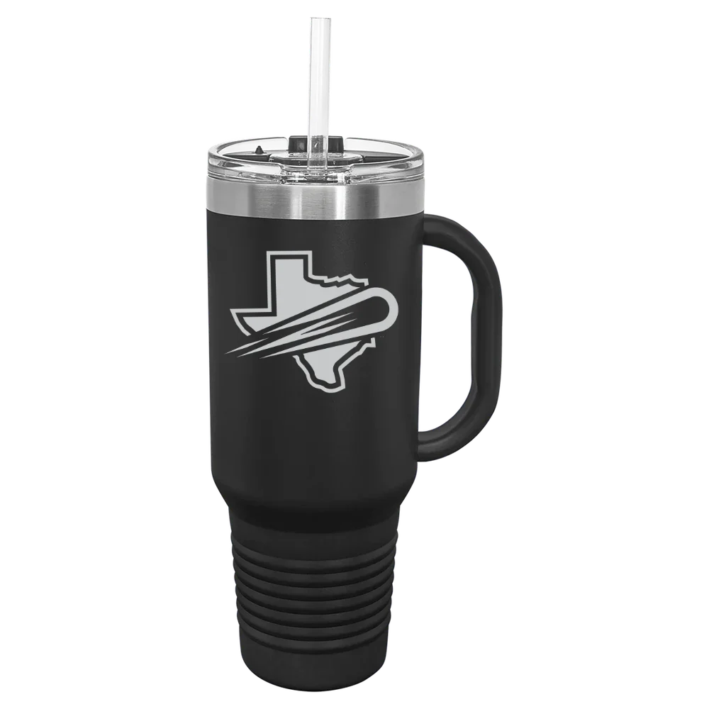 University of Texas at Dallas Polar Camel 40 oz. Travel Mug with Snap Lid & Straw