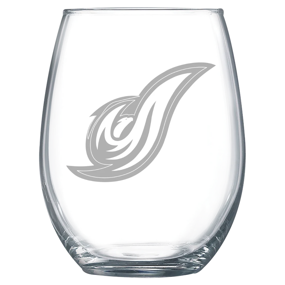 University of the District of Columbia Polar Camel 15 oz. Stemless Wine Glass