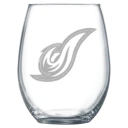 University of the District of Columbia Polar Camel 15 oz. Stemless Wine Glass
