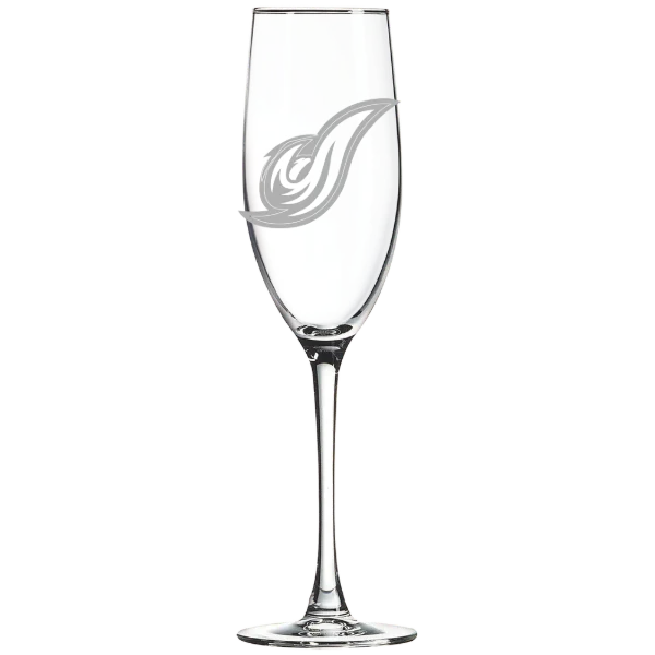 University of the District of Columbia Polar Camel 8 oz. Champagne Flute