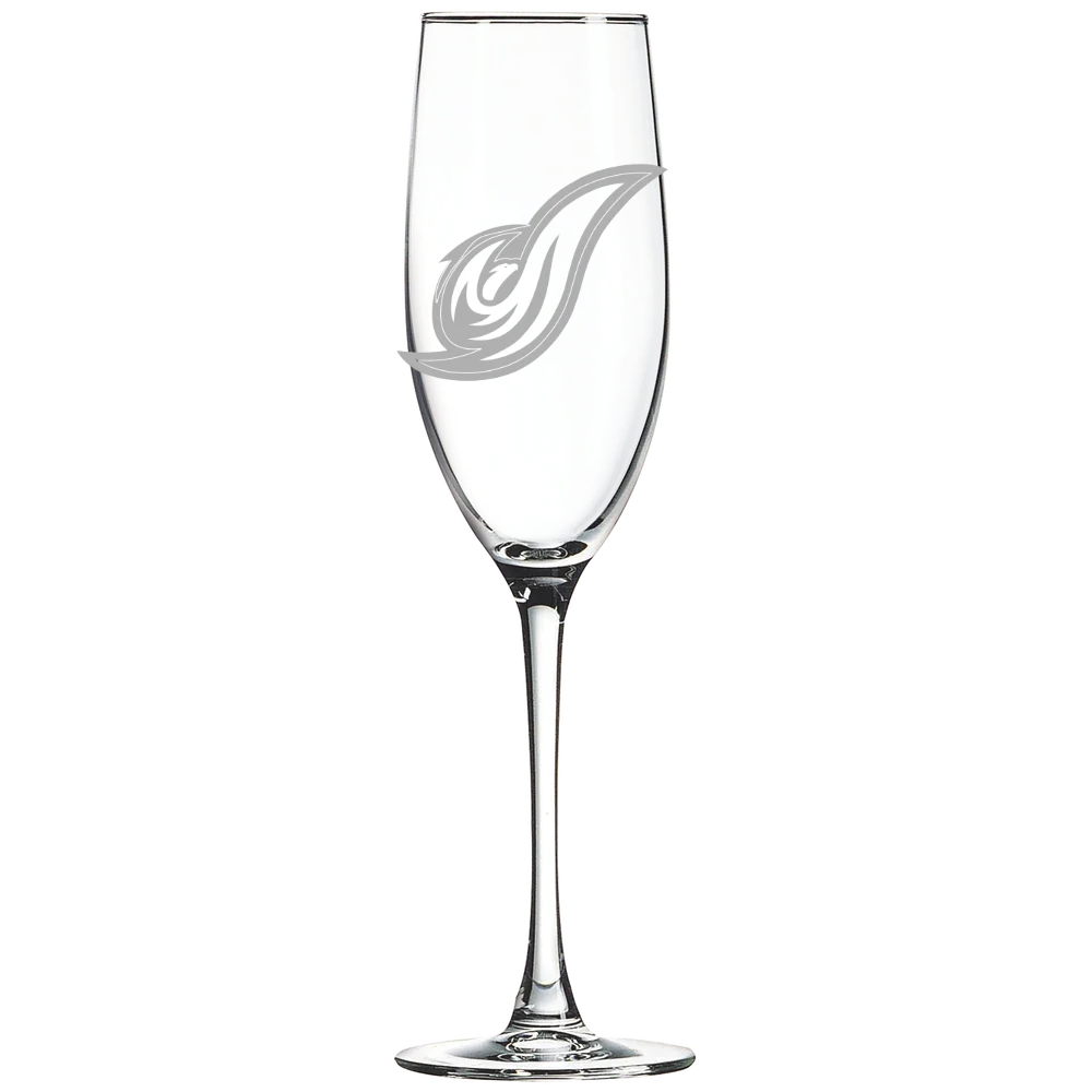 University of the District of Columbia Polar Camel 8 oz. Champagne Flute