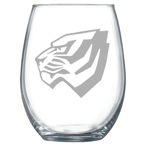 University of West Alabama Polar Camel 15 oz. Stemless Wine Glass
