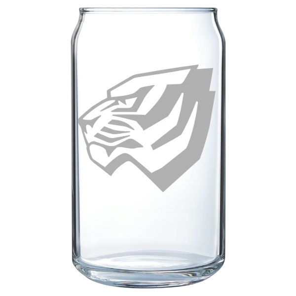 University of West Alabama Polar Camel 16 oz. Can Glass
