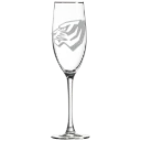 University of West Alabama Polar Camel 8 oz. Champagne Flute
