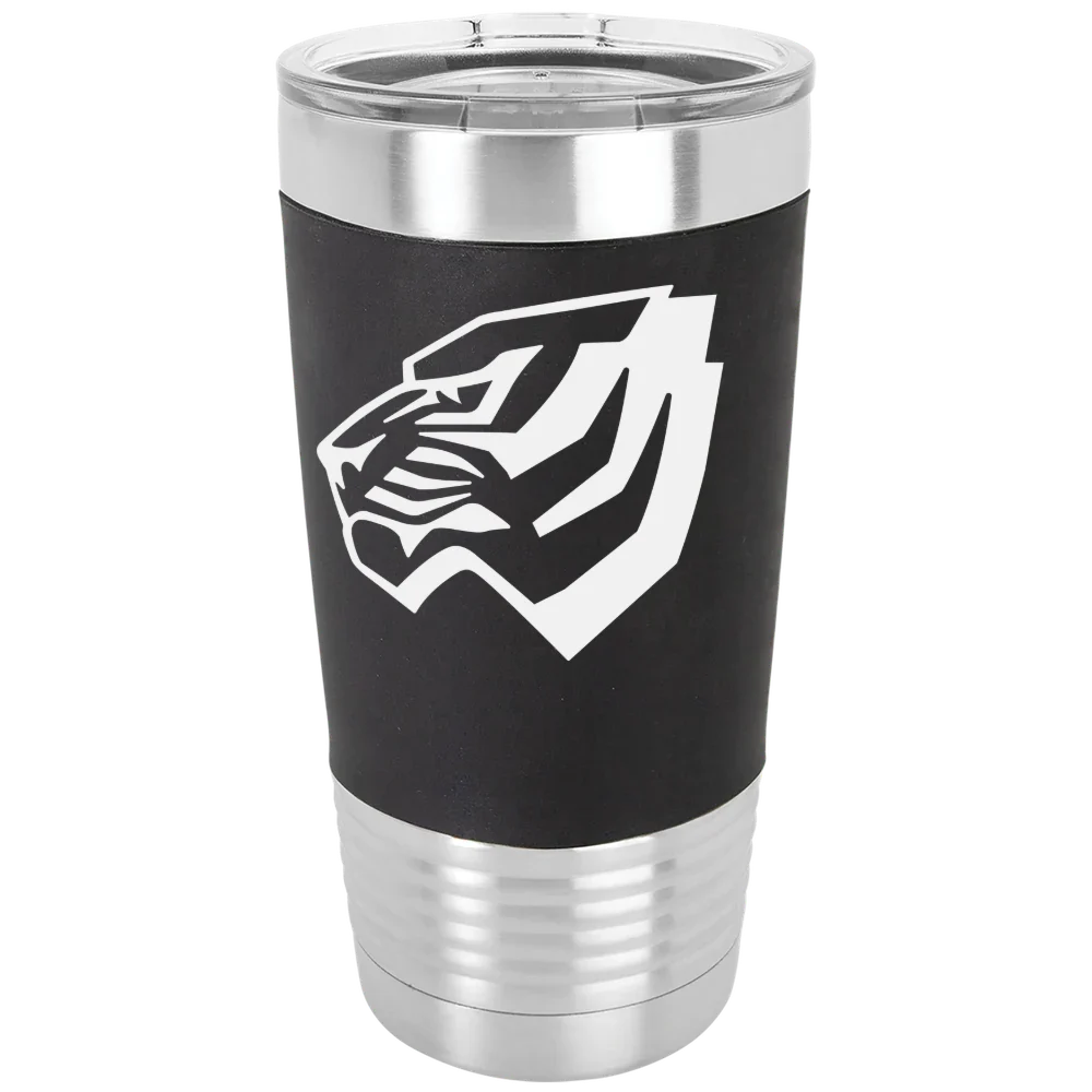 University of West Alabama Polar Camel 20 oz. Silicone Grip Tumbler with Standard Lid