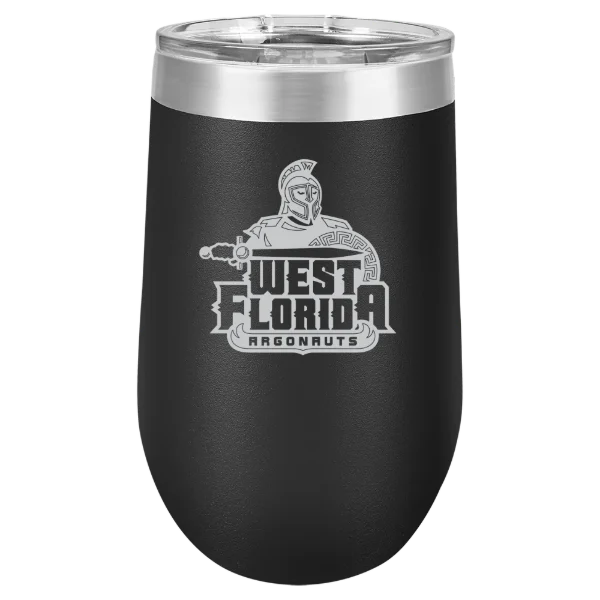 University of West Florida Polar Camel 16 oz. Stemless Wine Tumbler