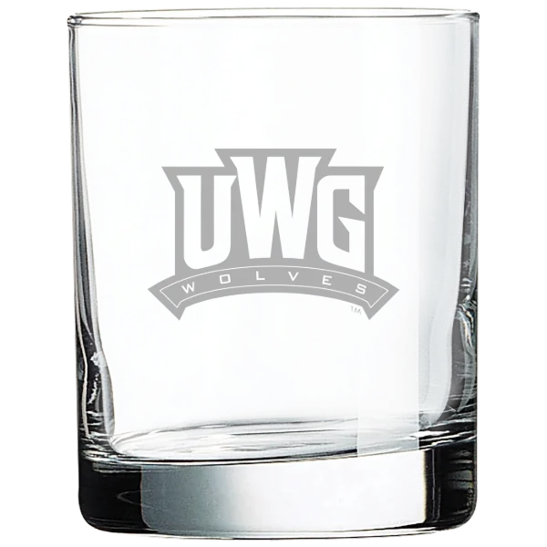 University of West Georgia Polar Camel 10 1/2 oz. On The Rocks Glass