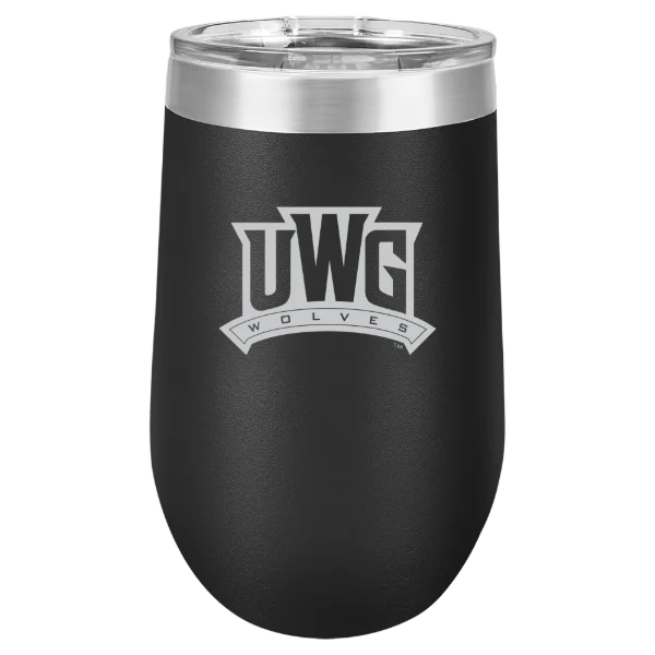 University of West Georgia Polar Camel 16 oz. Stemless Wine Tumbler