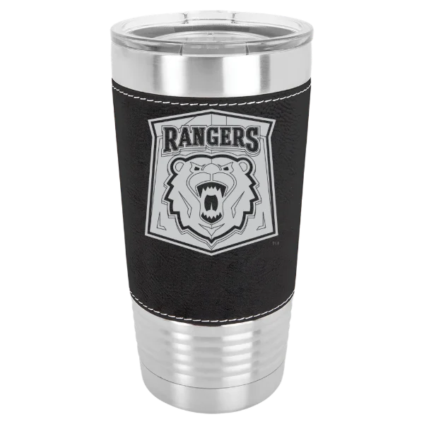 University of Wisconsin-Parkside Polar Camel 20 oz. Leatherette Grip Tumbler with Standard Lid