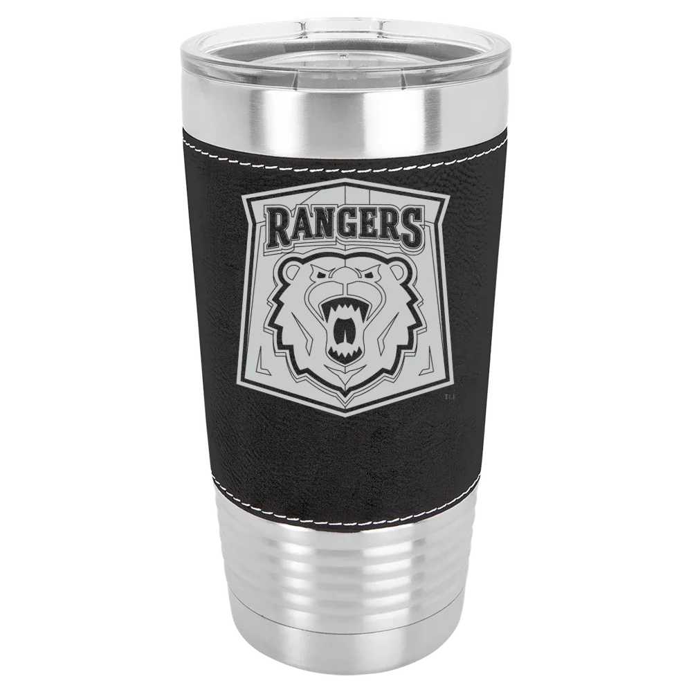 University of Wisconsin-Parkside Polar Camel 20 oz. Leatherette Grip Tumbler with Standard Lid