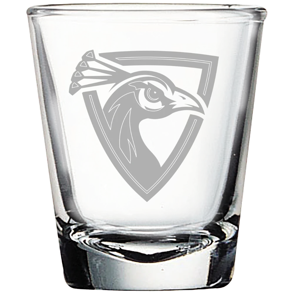 Upper Iowa University Polar Camel 1.7 oz. Shot Glass