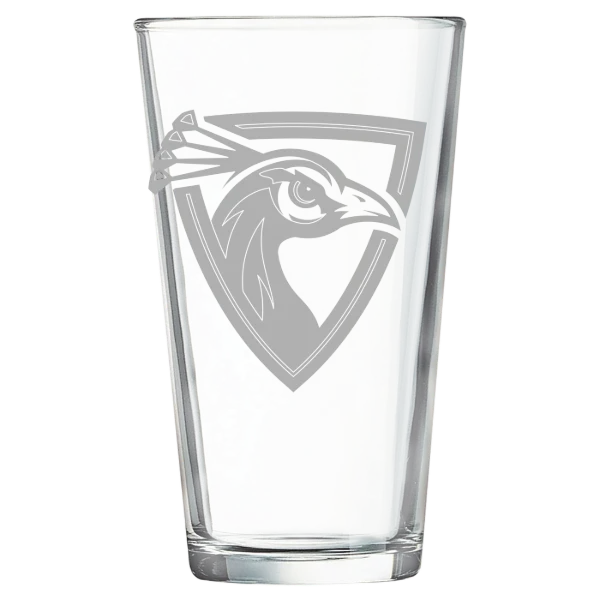 Upper Iowa University Polar Camel 16 oz. Pint Mixing Glass