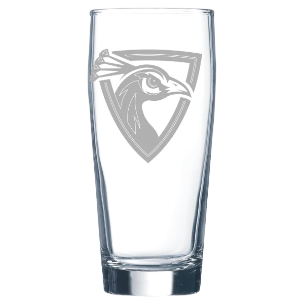 Upper Iowa University Polar Camel 16 oz. Willi Becher Beer Glass