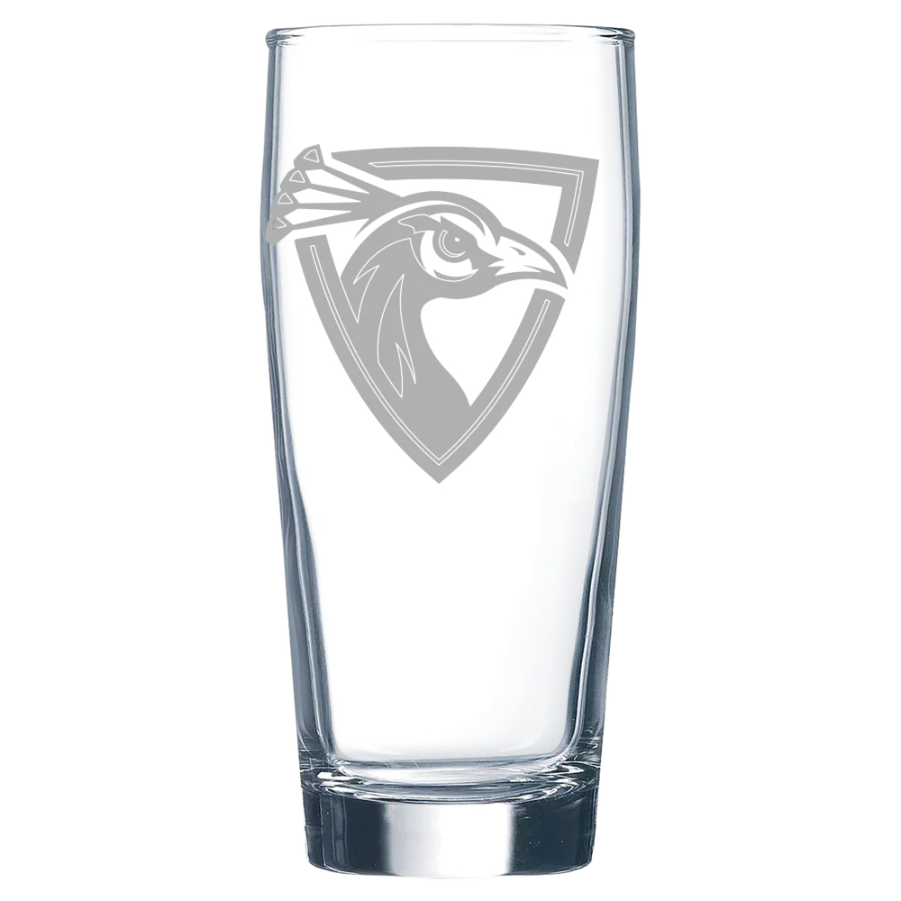 Upper Iowa University Polar Camel 16 oz. Willi Becher Beer Glass