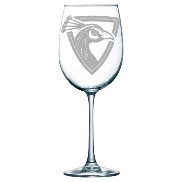 Upper Iowa University Polar Camel 19 oz. Wine Glass