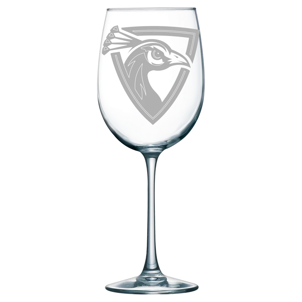Upper Iowa University Polar Camel 19 oz. Wine Glass