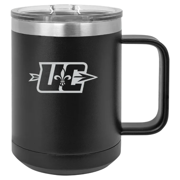 Ursuline College Polar Camel 15 oz. Mug with Slider Lid
