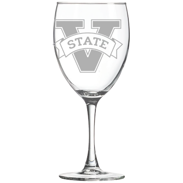 Valdosta State University Polar Camel 10 1/2 oz. Wine Glass