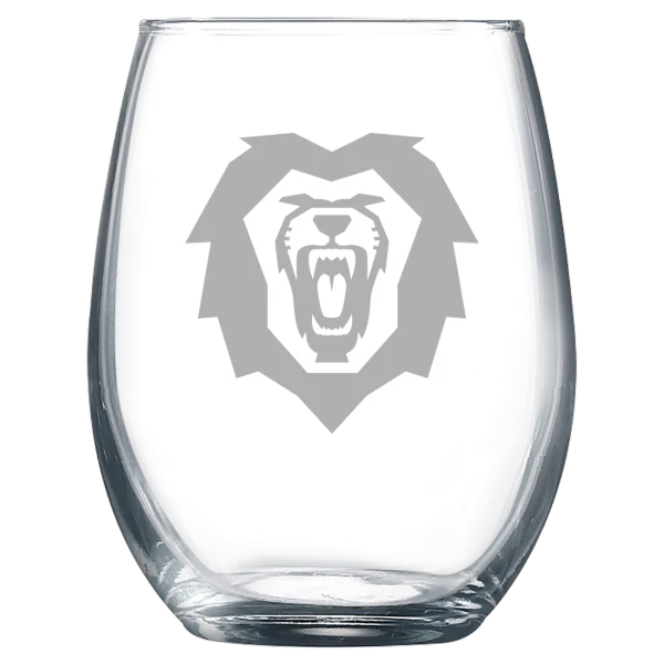 Vanguard University Polar Camel 9 oz. Stemless Wine Glass