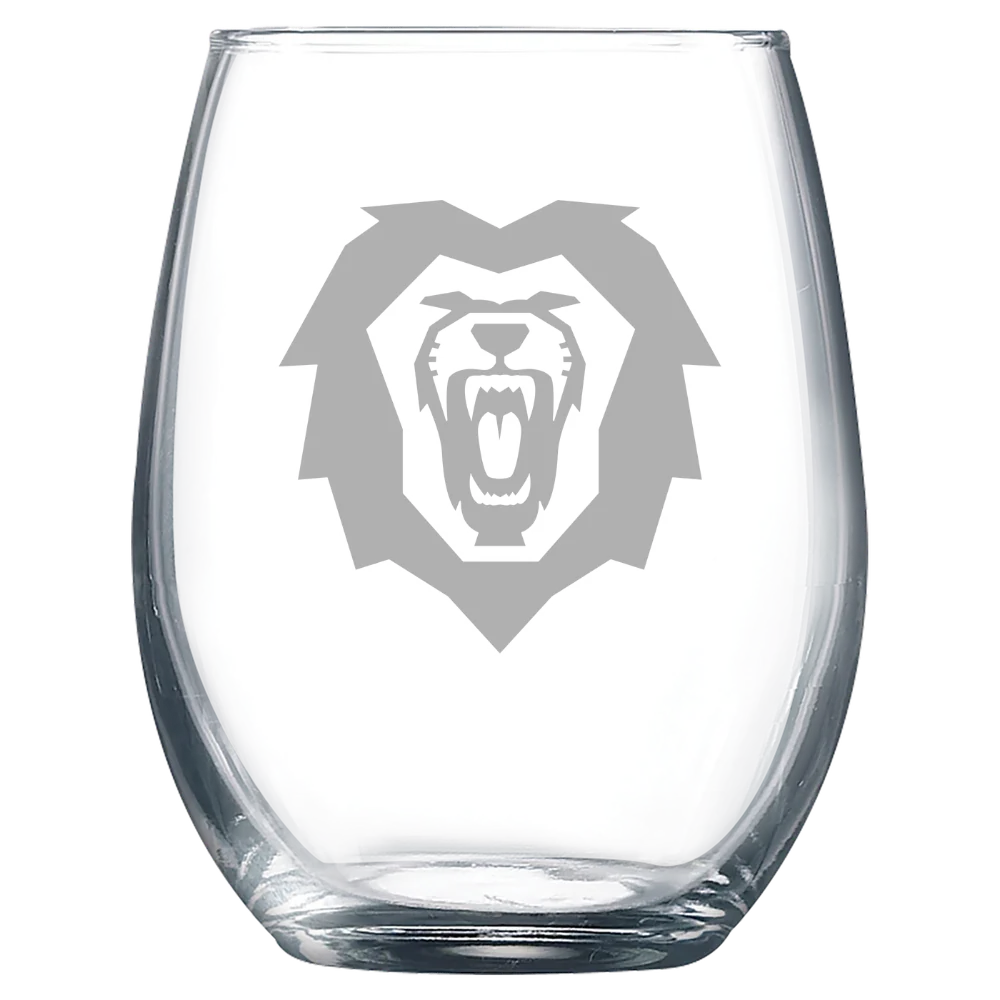 Vanguard University Polar Camel 9 oz. Stemless Wine Glass