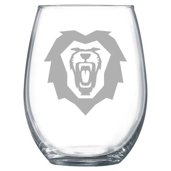Vanguard University Polar Camel 15 oz. Stemless Wine Glass