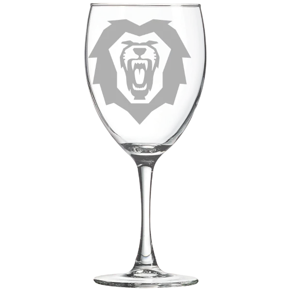 Vanguard University Polar Camel 10 1/2 oz. Wine Glass