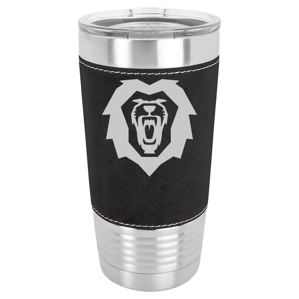 Vanguard University Polar Camel 20 oz. Leatherette Grip Tumbler with Standard Lid