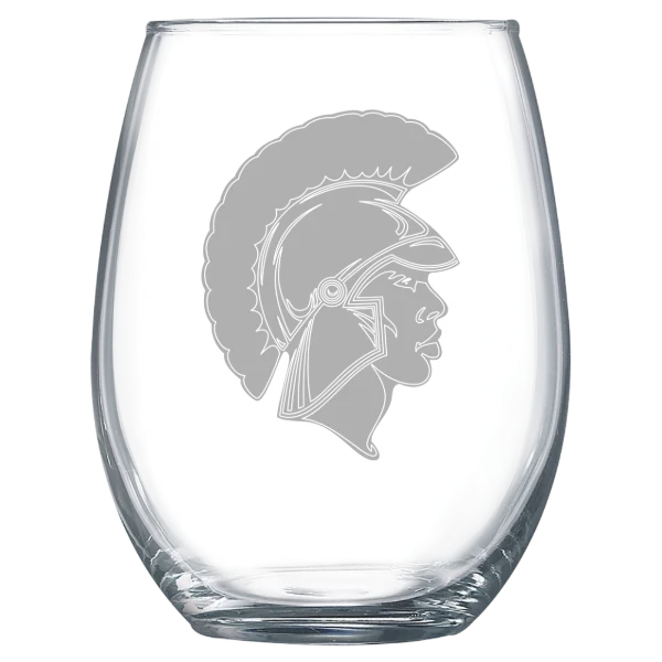 Virginia State University Polar Camel 15 oz. Stemless Wine Glass