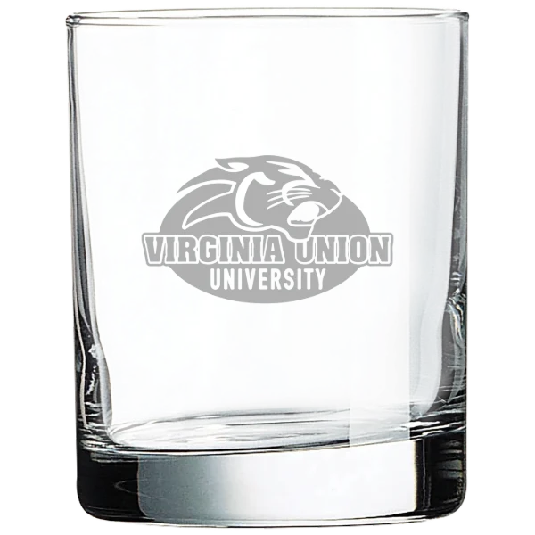 Virginia Union University Polar Camel 10 1/2 oz. On The Rocks Glass