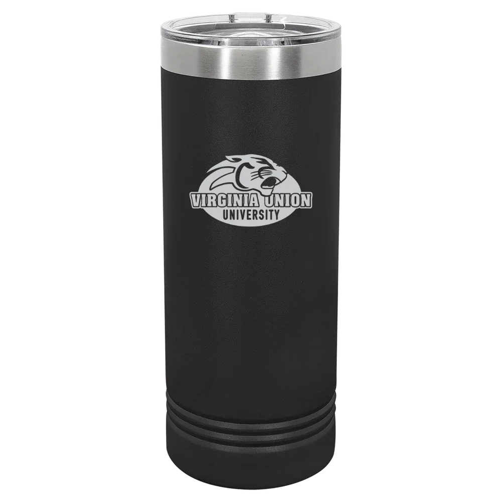 Virginia Union University Polar Camel 22 oz. Skinny Tumbler with Slider Lid